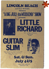 Little Richard, Guitar Slim bootleg poster